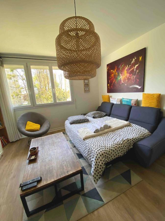 Superbe Appartement Au Calme Avec Parking Gratuit. Мериньяк Екстер'єр фото